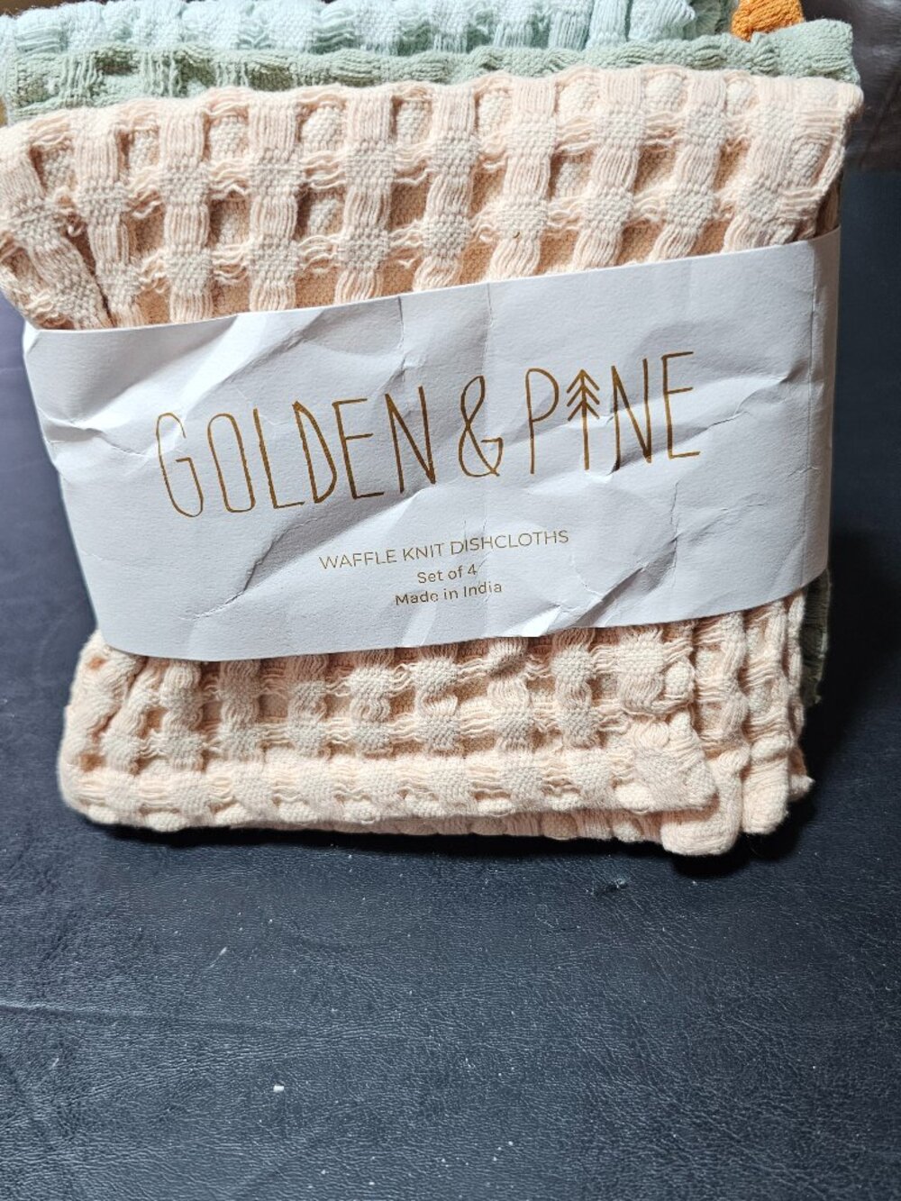 Dishcloths - Waffle Knit - by Golden & Pine